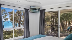 EVERY Bedroom has outstanding Beach  Views. (Actual View).