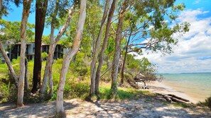 These calm bay water at your doorstep.  Planning a wedding? We overlook the site