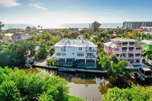 Beautiful view of the rear of the home!