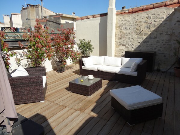 Terrasse Panoramique  afin de passer des soirées très agréables 