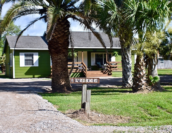 Palm Haven tucked among the palm trees