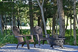 outdoor fire pit

