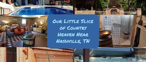 A piece of country heaven to rest, recharge, and simply enjoy the company of your friends and family while on vacation!  We are about making lasting memories!