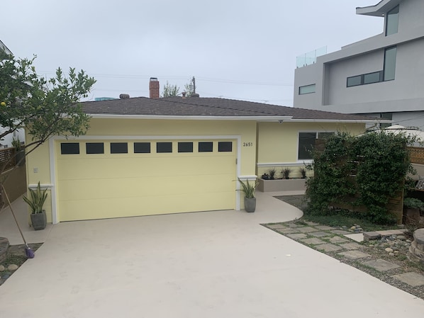 Two car driveway parking