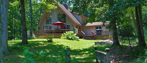 Our Redbud Cottage in Summer