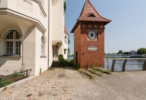 Overnatningsstedets facade