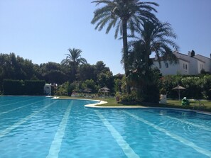 Benamara’s huge communal pool 