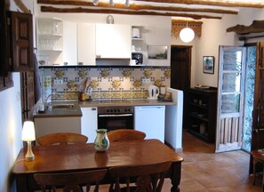 Well equipped kitchen