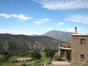 Nestled in the hills of the Alpujarras.