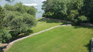 Grounds view from deck
