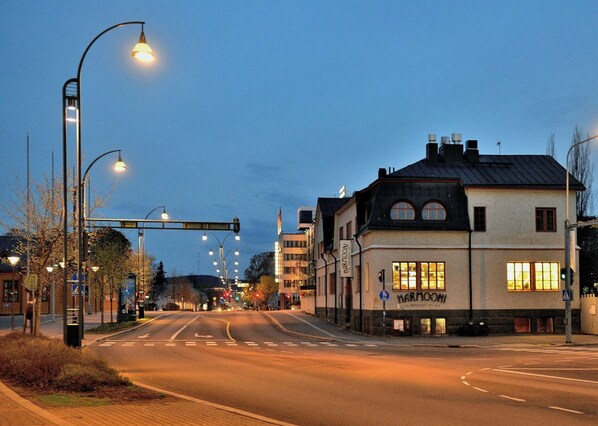 Fassade der Unterkunft