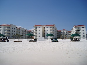 A view from the water's edge.