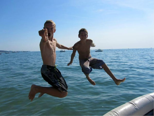 Fun in the sun on Lake Michigan!