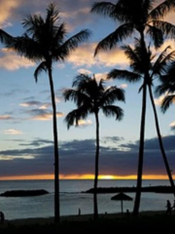 Paradise is waiting for you and this gorgeous sunset