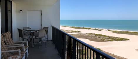 Breathtaking balcony views of Sand Key Beach in Clearwater, FL! - Breathtaking balcony views of Sand Key Beach in Clearwater, FL! Come stay with us and enjoy beach front views and waterfront views from almost every room in this condo!