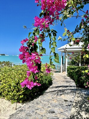 WALKWAY TO OCEANFRONT DECK