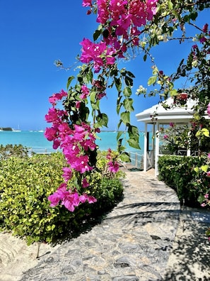 WALKWAY TO OCEANFRONT DECK