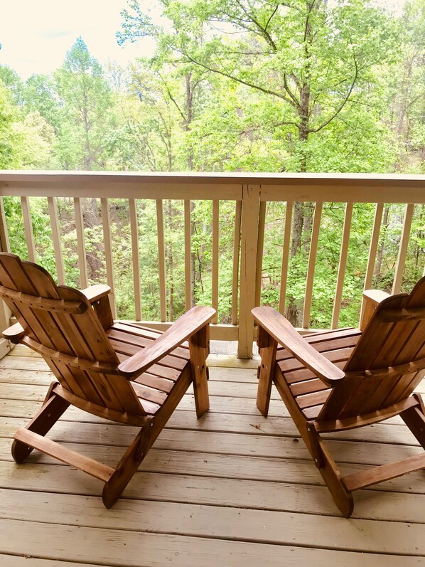 Master bedroom private balcony