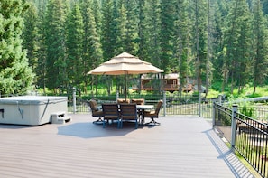 Time to relax on the deck.