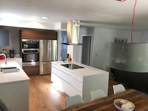 New Kitchen with Stainless Steel Appliances