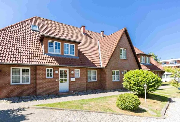 Aussenansicht Haus Nis Randers, Waldallee 20, St. Peter-Ording