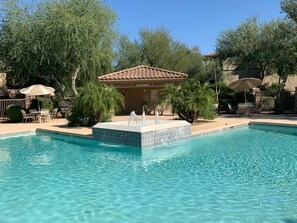 Three different water features pools!