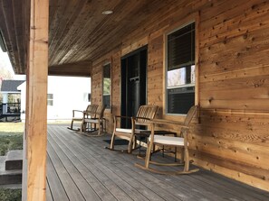 Cozy front porch