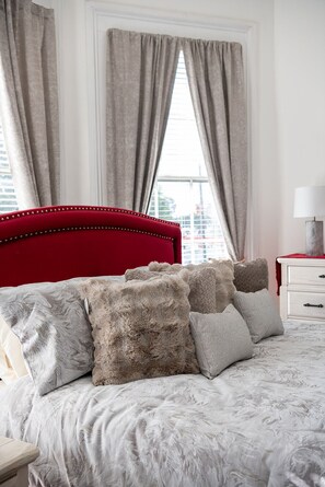 Front Master Bedroom King Bed portrait
