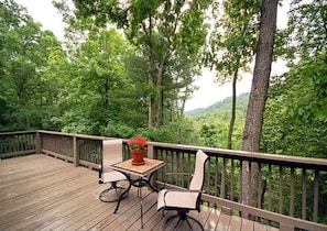 Deck with a Mountain View