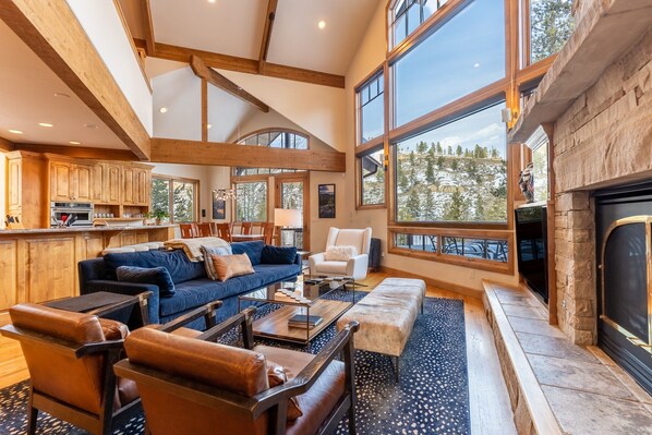 A beautiful mountain home in Keystone, CO.