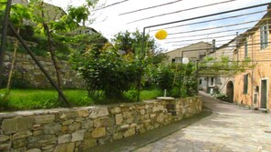 External photo, pedestrian street in the village to reach the accommodation