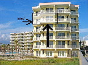 502 is 1 of 10 condos directly ON the ocean at Destin West w/ a wrap balcony!