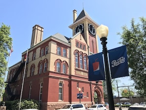 City Hall across the street