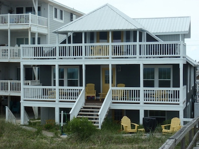 OCEAN FRONT!  SUPER CLEAN!!! see reviews.. .Private boardwalk beach access!