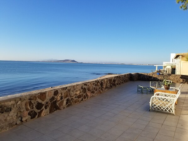 huge sundeck with amazing views of the Sea of Cortez