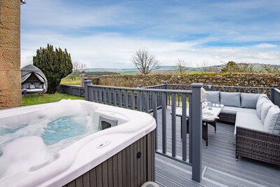 Whirlpool, Spa-Garten, Holzofen