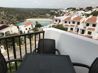 Modern apartment with a fantastic view over the bay