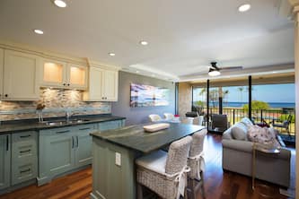 Luxury Beachfront Remodel ★ 180° Views ★ Epic Sunsets at Luana Kai D203