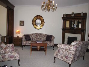 The formal living room.