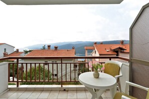 Blick vom Balkon