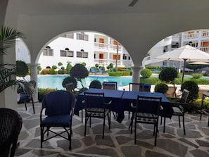 Restaurante al aire libre