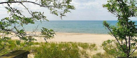 Beach From Stairs