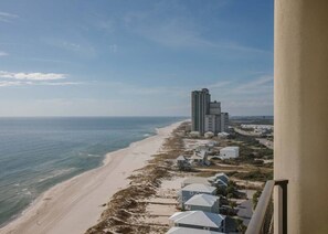 Balcony view is beautiful