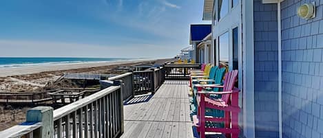 Patio Seating and View