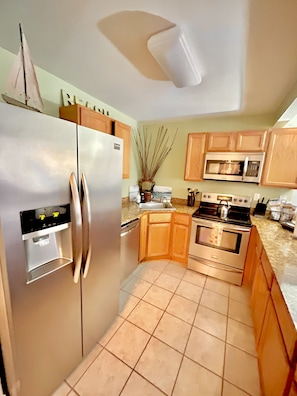 Stainless steel appliances
