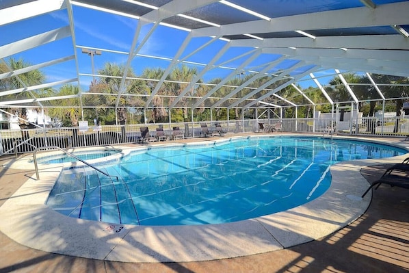 SPACE IN SCREENED POOL AREA
