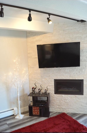 Fireplace & Smart TV
