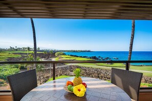 Oceanfront view from your lanai.