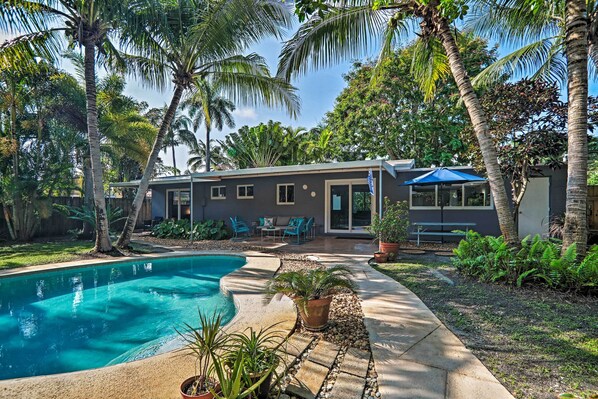 A private Sunshine State oasis awaits 6 guests at this vacation rental house!