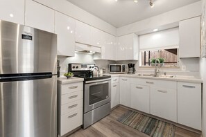 Kitchen with Stainless Steel Appliances